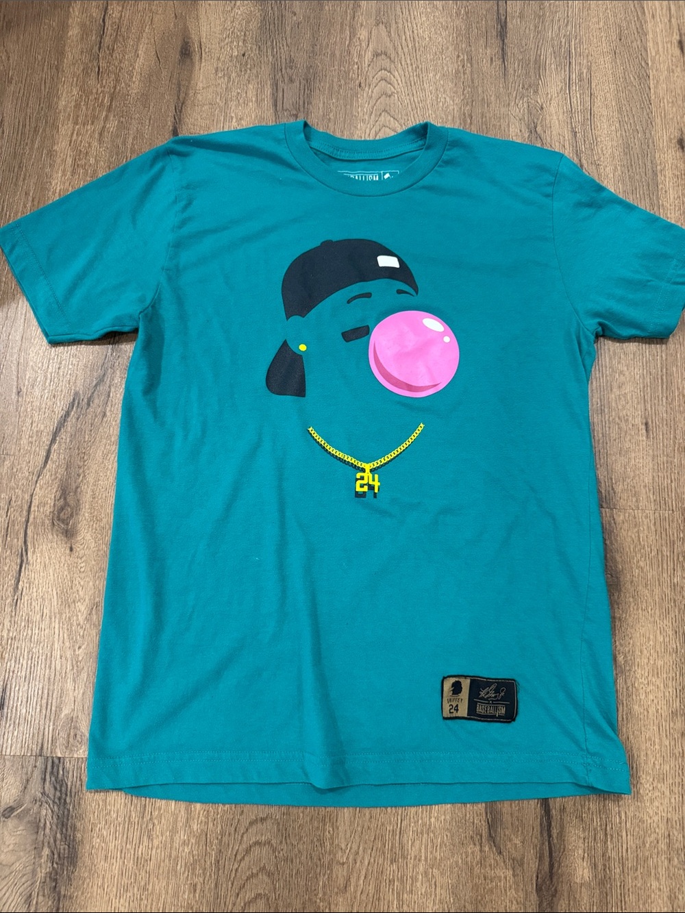 Baseballism Bubble Gun Graphic Tee